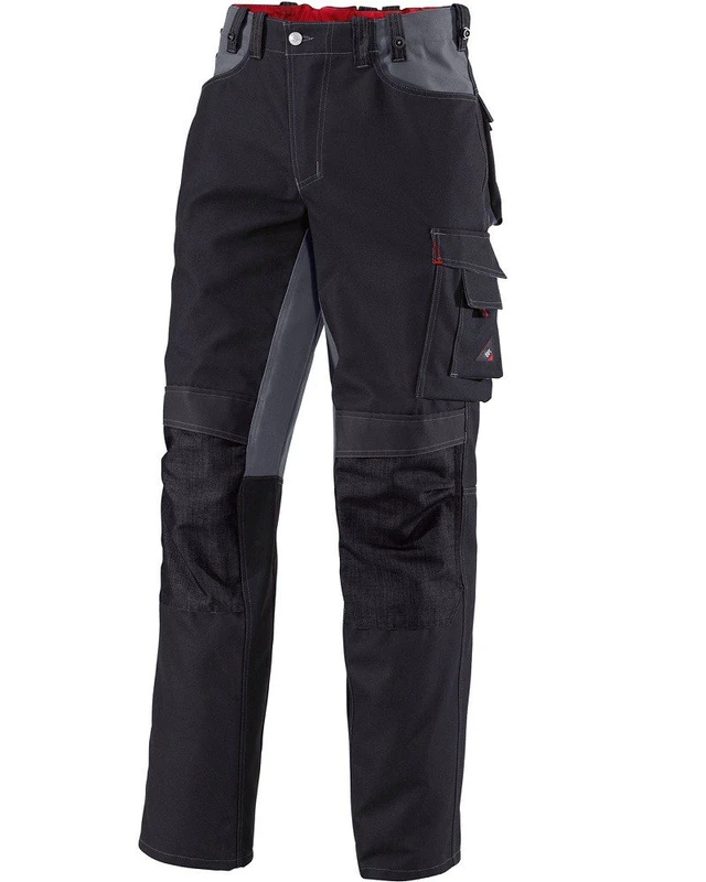 BP 1886-585-41 Work Trousers, With Double Waist Button, 325,00 G/M², Fabric Blend, Havana, Size 35/36L