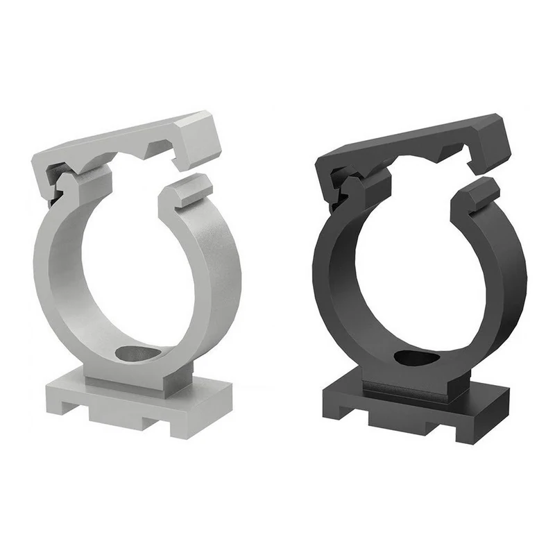 Desa 15008112 – Plastic Click Nylon Clamp HF 12 Grey