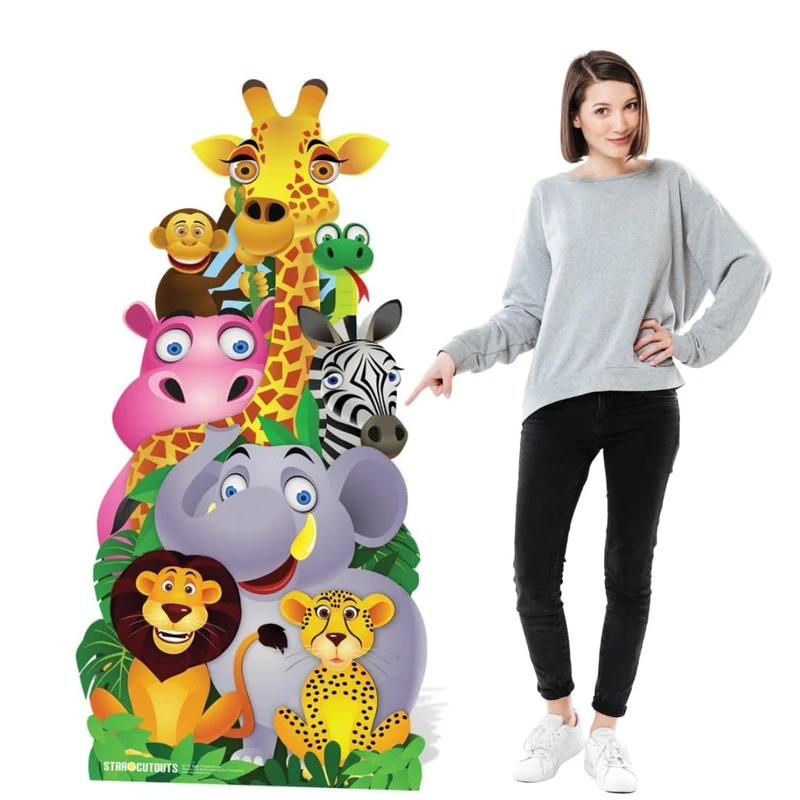 Star Cutouts Ltd Jungle Pile Up Cut Out