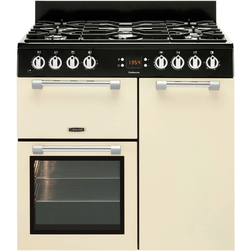 Leisure CK90G232C Cookmaster 90cm Gas Range Cooker Cream