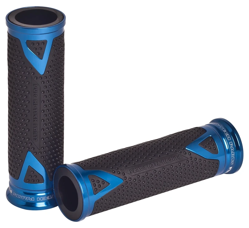 Puig 6325A Grips Radikal Set, Blue, 119 mm