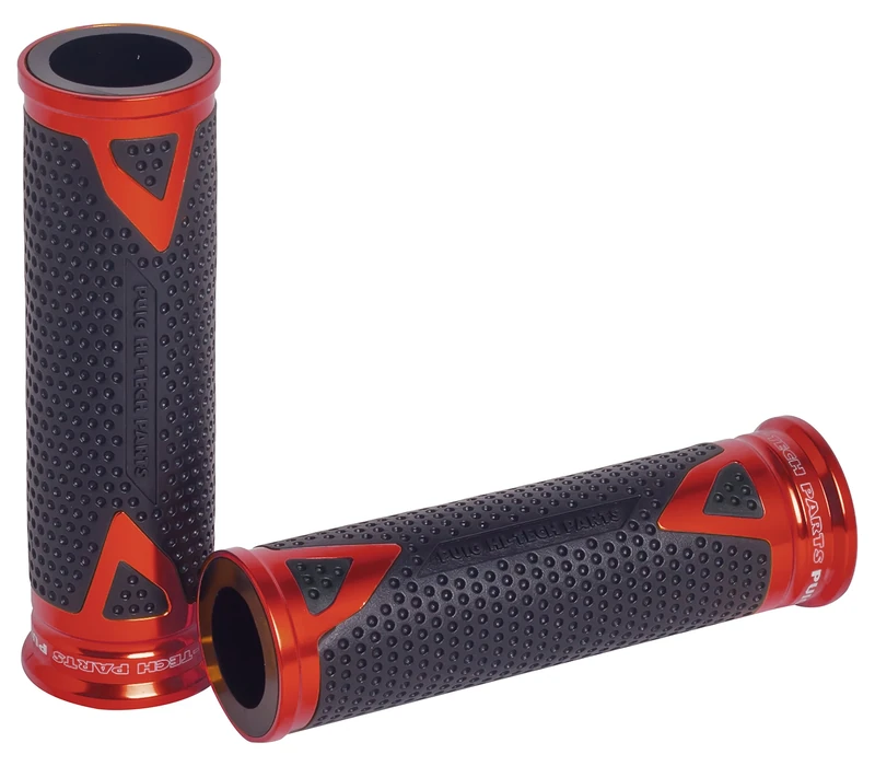 Puig 6325R Grips Radikal Set, Red, 119 mm