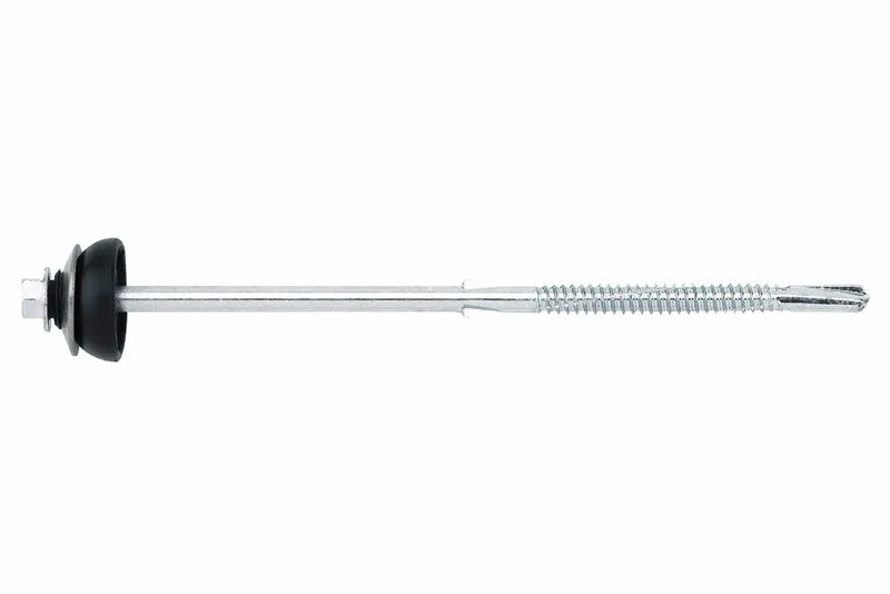 Index FI63120 – Screw Tip for FibroCement Mounted with Zinc Plated Umbrella Washer 6.3 x 120