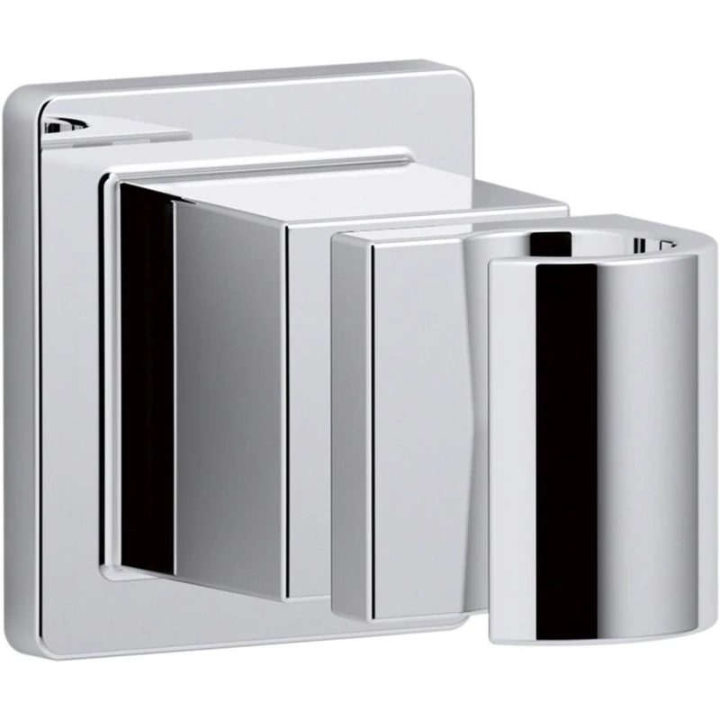 KOHLER K-98348-CP Awaken Adjustable Wall Bracket, Polished Chrome