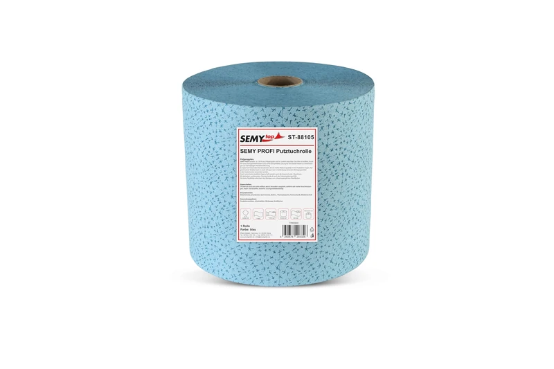 Semy Top Special Cleaning-Cloth Roll 29 x 37 cm Blue (500 Sheets)