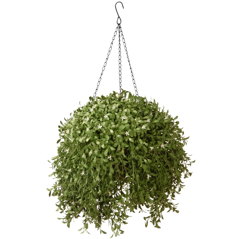 National Tree 18-Inch Hanging Argentea Plant - Image 1