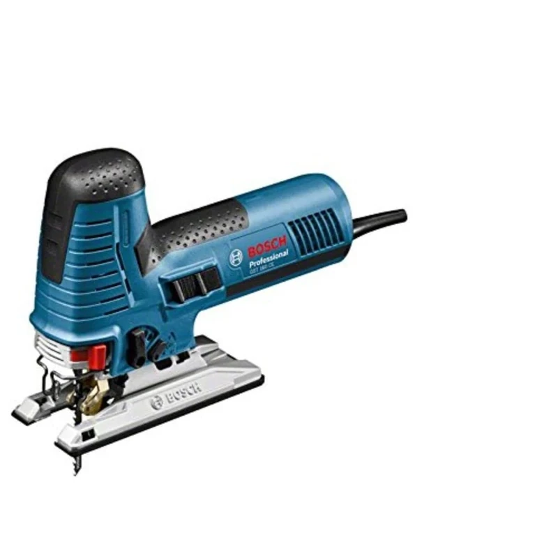 Bosch Professional Jigsaw GST 160 CE / BCE (240 V, incl. 3 x jigsaw blade, Anti-splinter guard, in L-BOXX)