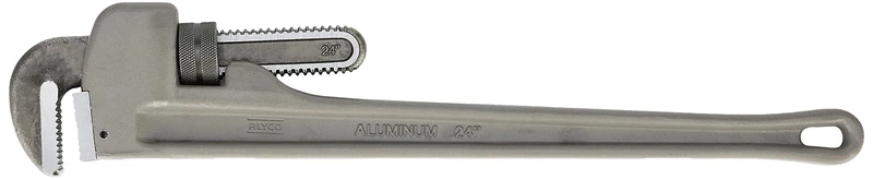 Alyco 111424 – 24 Aluminium Pipe Wrench for 3 inch Tubes, 600 mm.