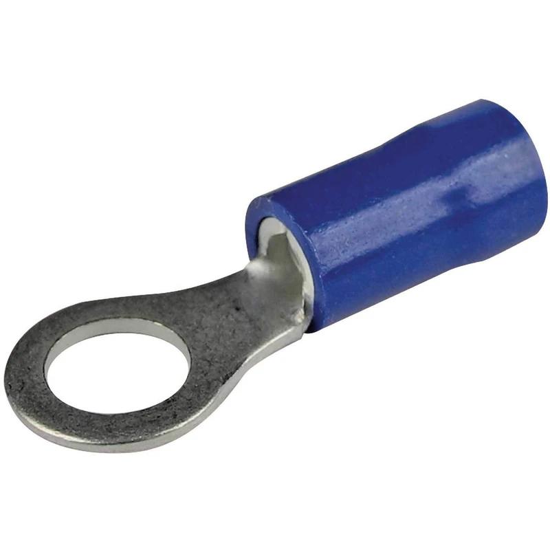 Seachoice 50 – 60741 Connector Ring Vinyl, Yellow, 12.7 MM, NYLON INSULATED, 3.31 – 5.26 mm2, 100 Units