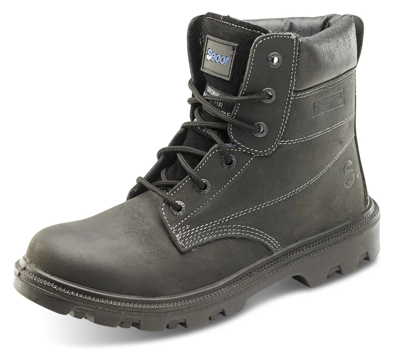 SHERPA DUAL DENSITY 6 INCH BOOT BLACK 10.5