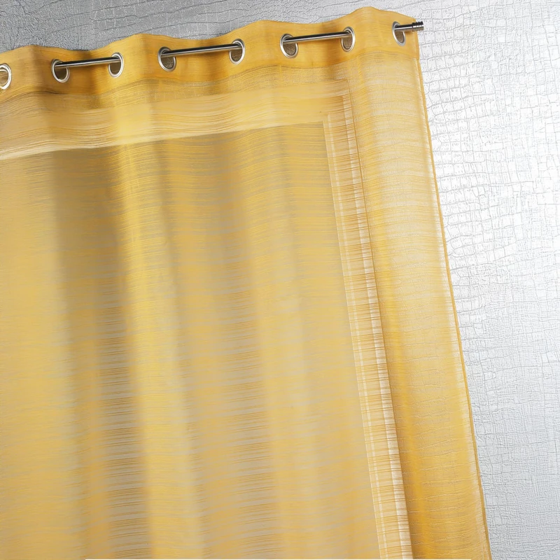 Home Maison Fancy Net Curtain with Fine Stripes - Image 1