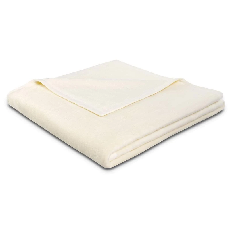 Bocasa Living and Cuddly Blanket, microfibre, Beige, 220x240