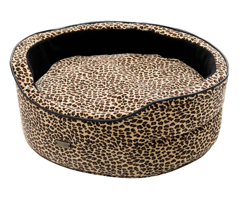 Wouapy Flower Prestige Pet Basket with Fleece, 80 cm