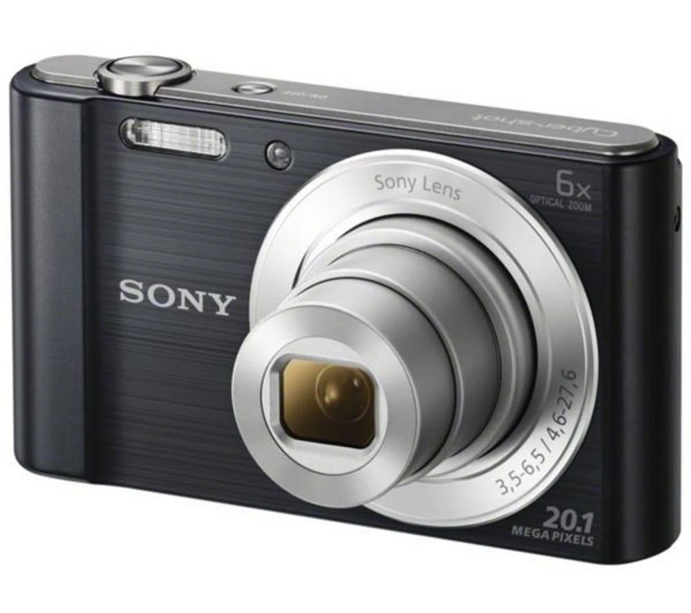 Sony DSC-W810 Camera Silver 20.1MP, 6x Zoom 2.7LCD