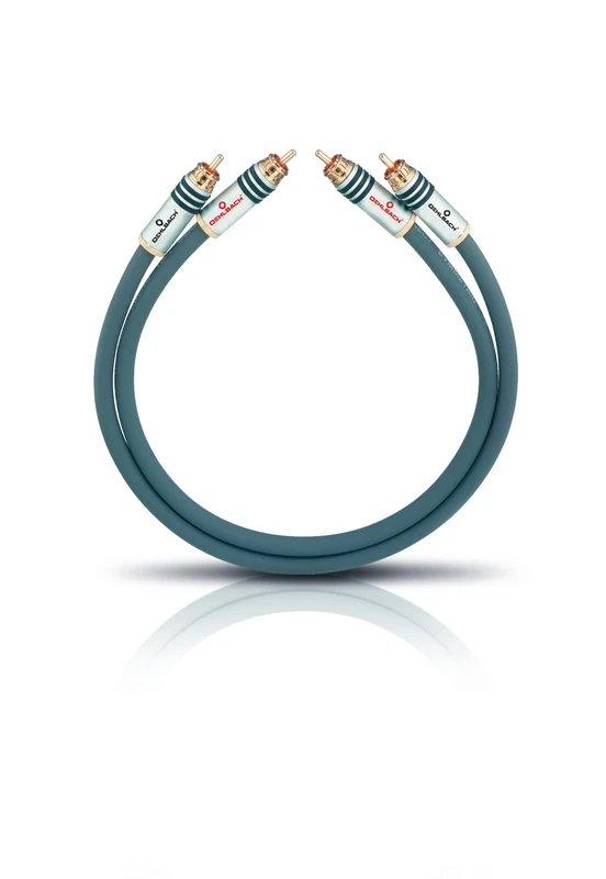 Oehlbach NF 14 Master Set Audio Cables (2x 1.5m, Platinum Grey)