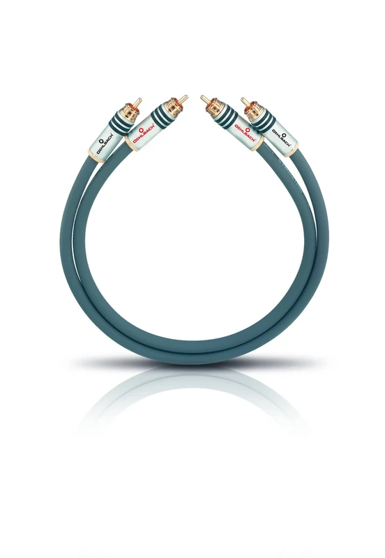 OEHLBACH NF 14 Master Set Audio Cables (2x 4.5m, Platinum Grey)