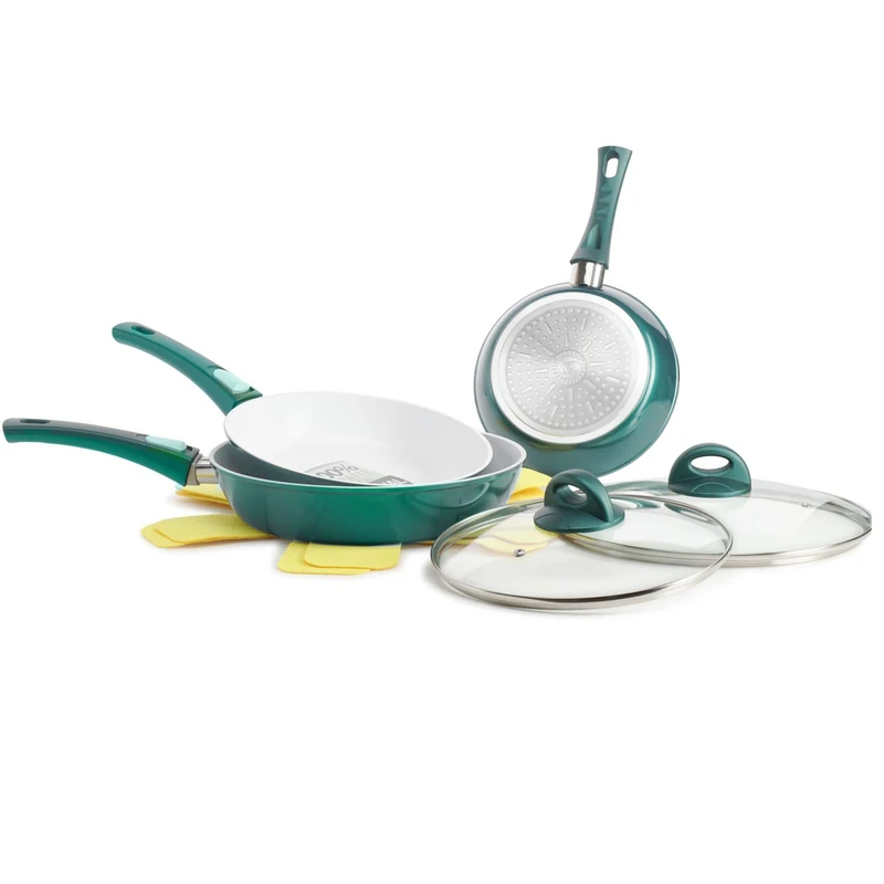 Genius cookware, aluminium, emerald green, aluminium, emerald green, 28 x 28 x 6.2 cm - Image 1