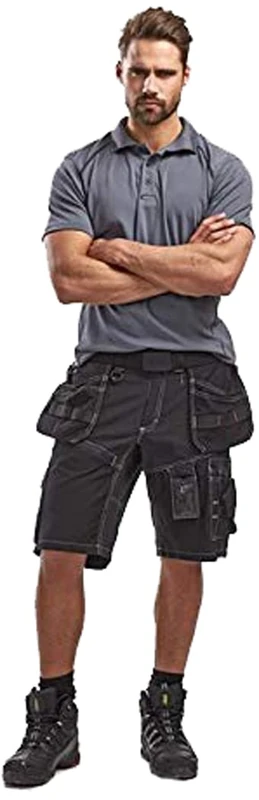 Blakläder 150213109900C52 Size C52 "X1500" Craftsman Shorts - Black