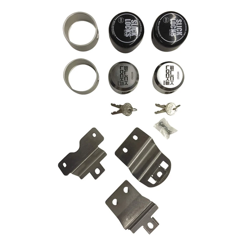 Slick Locks Dodge Ram Promaster Kit Complete with Spinners, Weather Covers and Locks