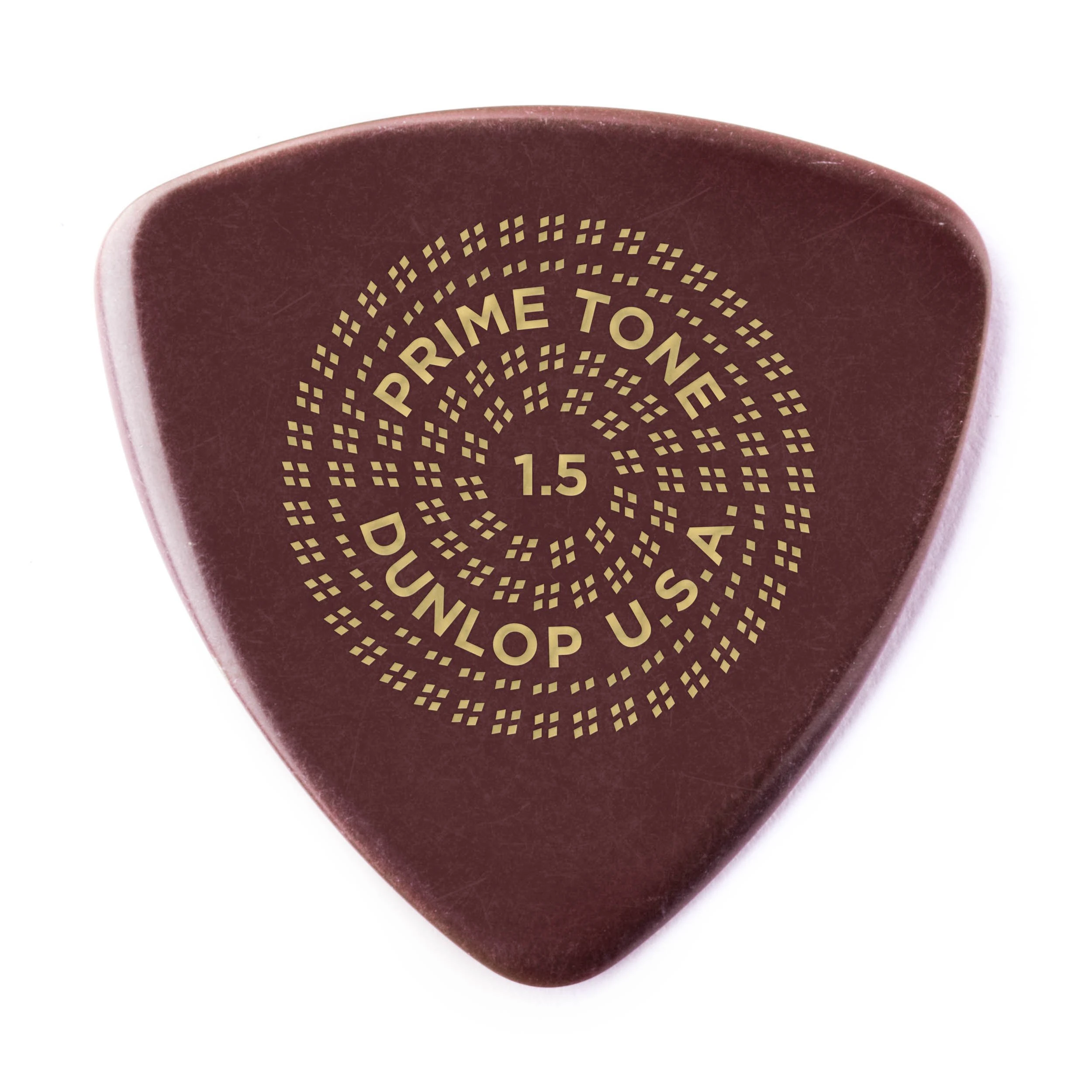 Jim Dunlop JD-513R1.5 Primetone Triangle Pick, 1.5 mm, Set of 12 Pieces