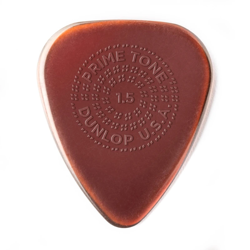 Dunlop Primetone Standard 1.5mm Sculpted Plectra (Grip) - 12 Pack, 24510150012