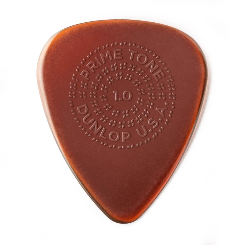 Dunlop Primetone Standard 1.0mm Sculpted Plectra (Grip) - 12 Pack