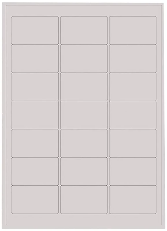 Kores Universal Labels 63.5 x 38.1 mm 500 Sheets White