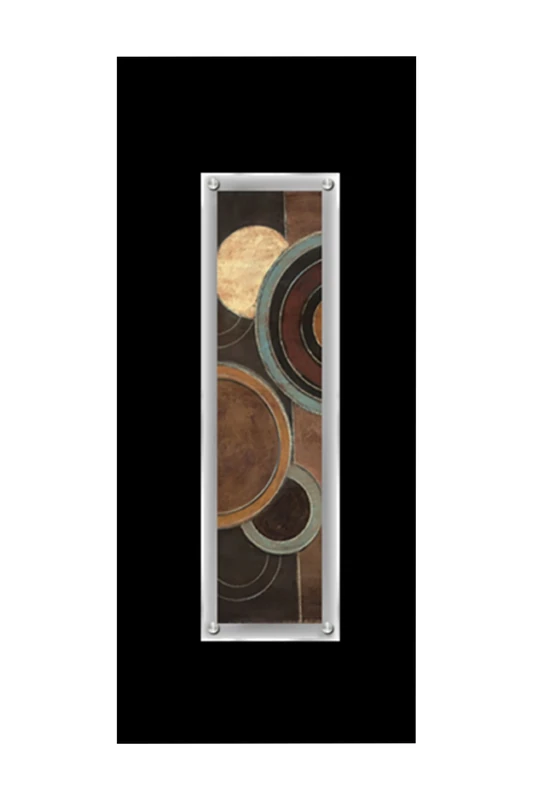 Premier Housewares Disc Abstract Design Framed Wall Art