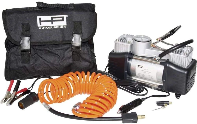 HP Autozubehör 21262 Double Cylinder Air Compressor 12 V