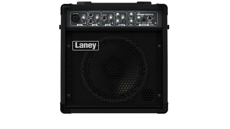 Laney Audiohub AH-Freestyle Multi-Input Combo Mains or Battery Power, Black