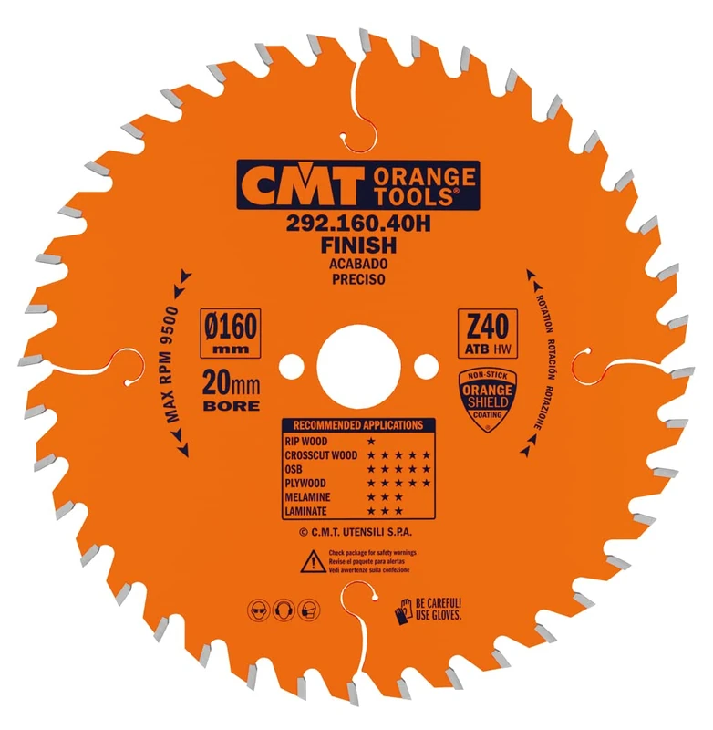 CMT 292.160.40 M Fine Cut Blade Z-40 D-160 B-30 K-2,2 P-1,6