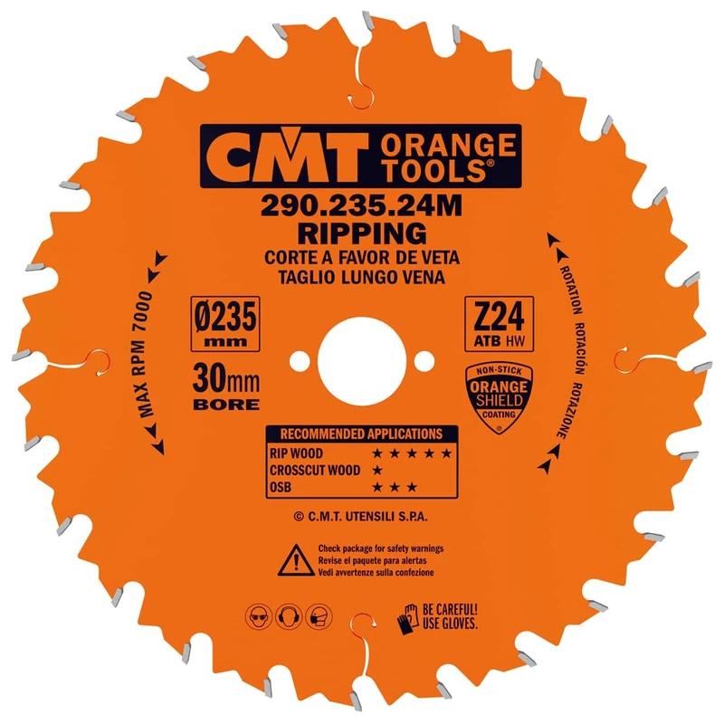 CMT 290.235.24 M Ripping Blade D-235 B-30 K-2,8 P-1,8 24 mm