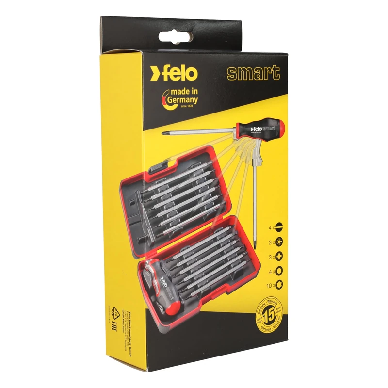 Felo Smart 060 813 06 Screwdriver Set 13 Pieces - Image 1