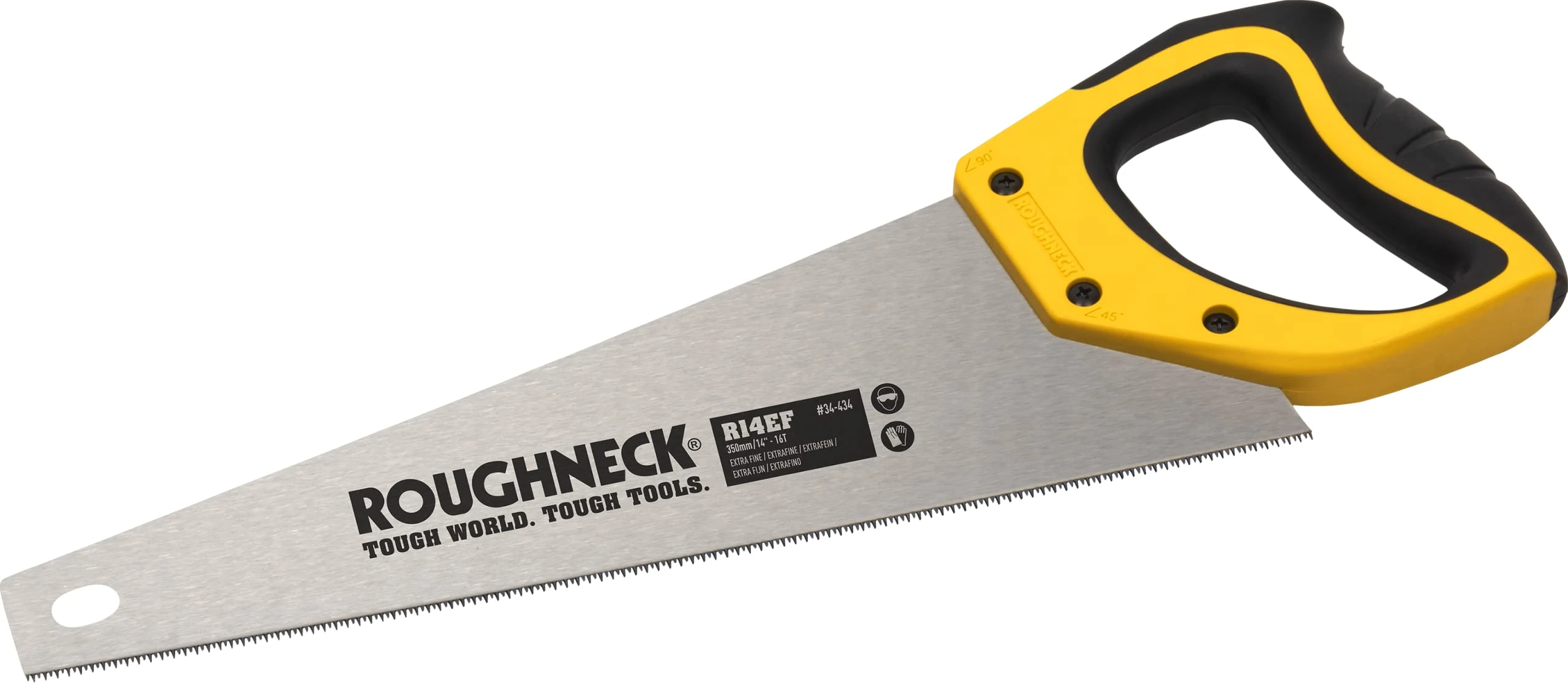 Roughneck ROU34434 R13EF Hardpoint Toolbox Saw - Extra Fine 350mm/14"- 16T