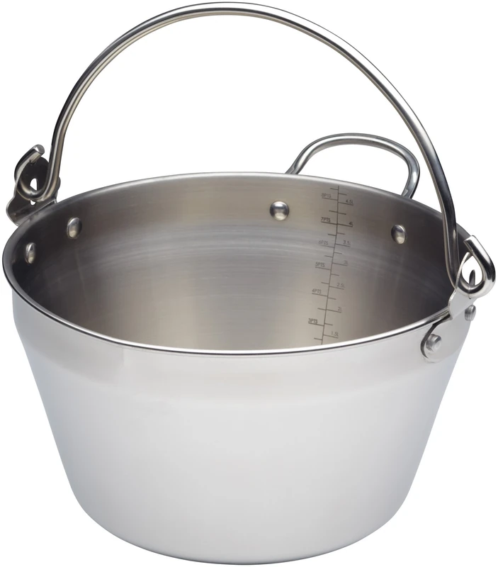 KitchenCraft 4.5L Stainless Steel Jam Pan for Induction - Image 1