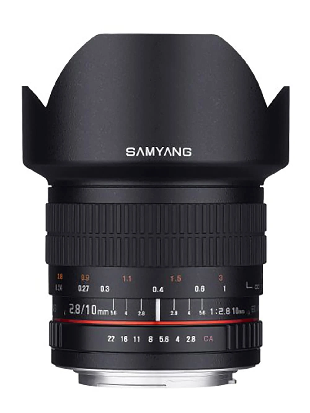 Samyang 10mm F2.8 ED AS NCS CS Ultra Wide Angle Fixed Lens for Fuji X Mount Digital Cameras (SY10M-FX)