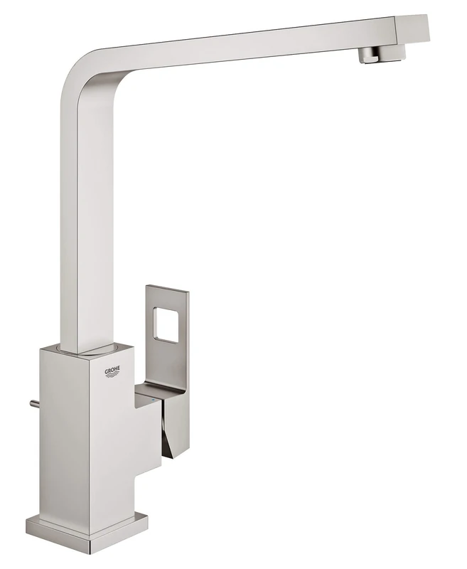 GROHE Eurocube Single-Lever Sink Mixer 1/2" Supersteel 31255DC0
