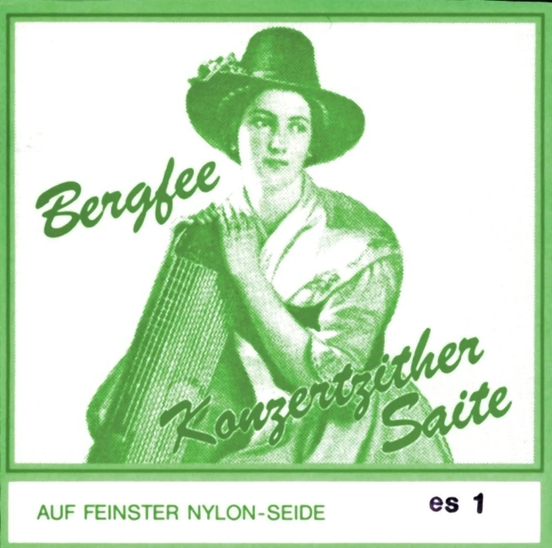 Zithersaiten Satz 42-saitig grün, Mu. Stimmung