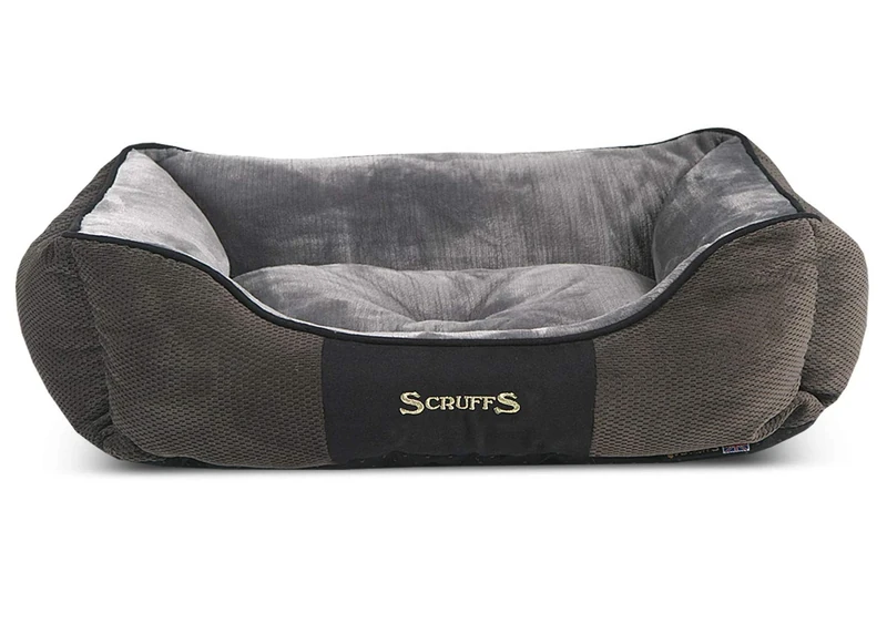 Scruffs Chester Box Bed (L) Graphite
