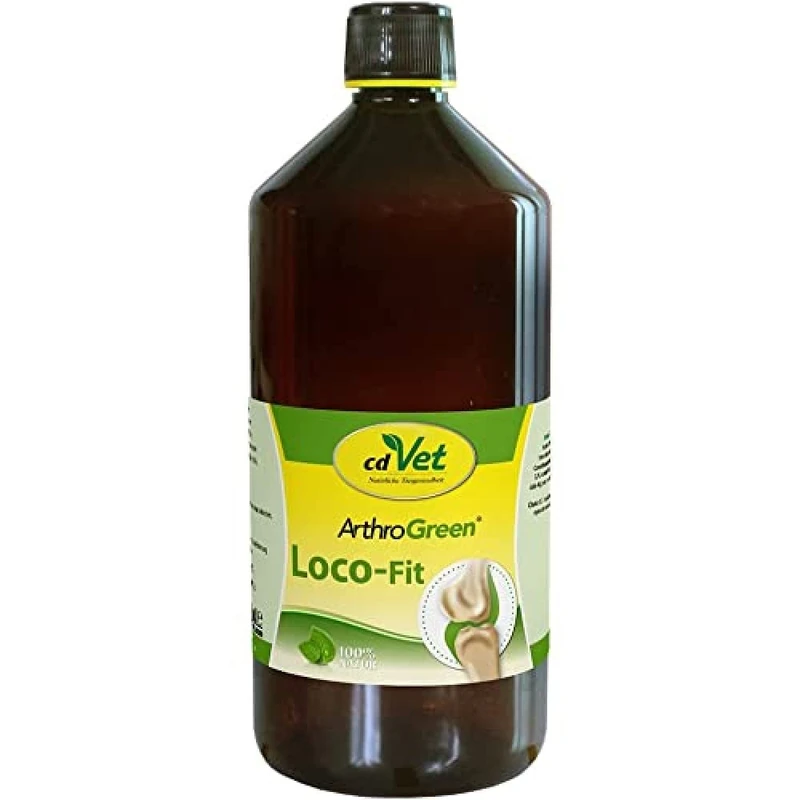 cdVet Natural Products ArthroGreen Run-Fit Horse 1 Liter - support for stressed joints + of the entire musculoskeletal system - under heavy stress - vitamins - quality of life - strengthening -