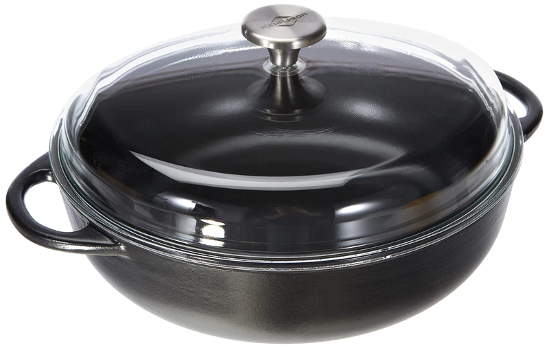 Küchenprofi Farmer's Frying Pan 28cm in black, Cast Iron, 28 x 28 x 15 cm