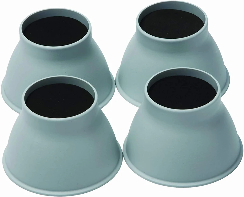 HOMECRAFT Elephants Feet Furniture Raisers , 9 cm , Pack of 4 (Eligible for VAT relief in the UK) , Increases Furniture Height , Non-Slip , Fits Wider Furniture Legs , Reduces Strain - Image 1
