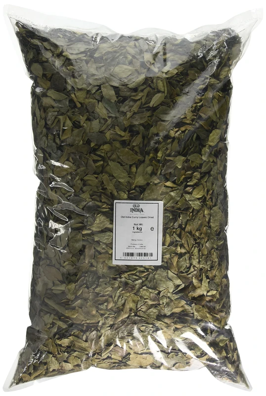 Old India Curry Leaves Dried - 1 Kg Bulk Pack Spices