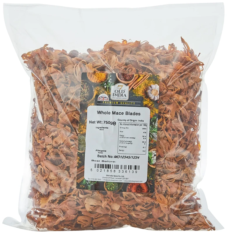 Old India Whole Mace Blades 750 g
