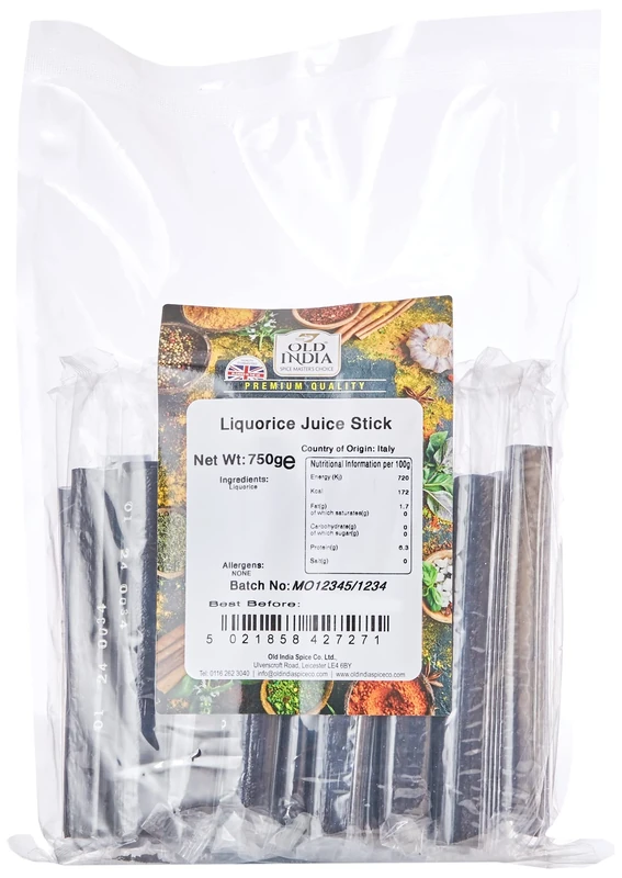 Old India Liquorice Juice Stick 750 g