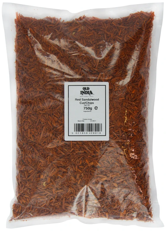 Old India Red Sandalwood Cut/Chips 750 g