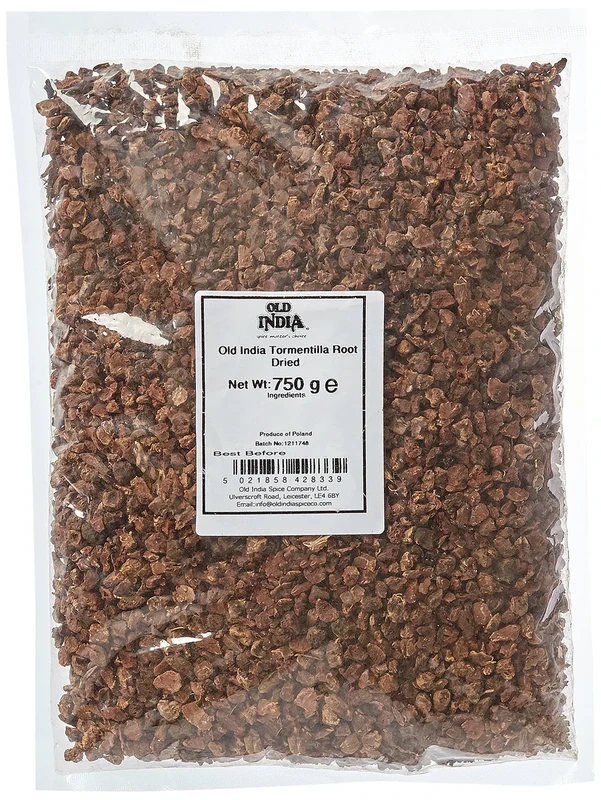 Old India Tormentilla Root Dried 750 g