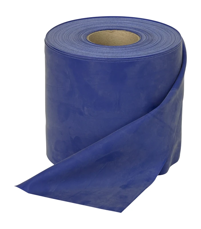 Rolyan Energising Exercise Bands, High-Quality Exercise Bands in Various Lengths and Progressive Resistance Levels for Enhanced Strength, Range of Motion, and Coordination, Blue, Extra Heavy, 46m