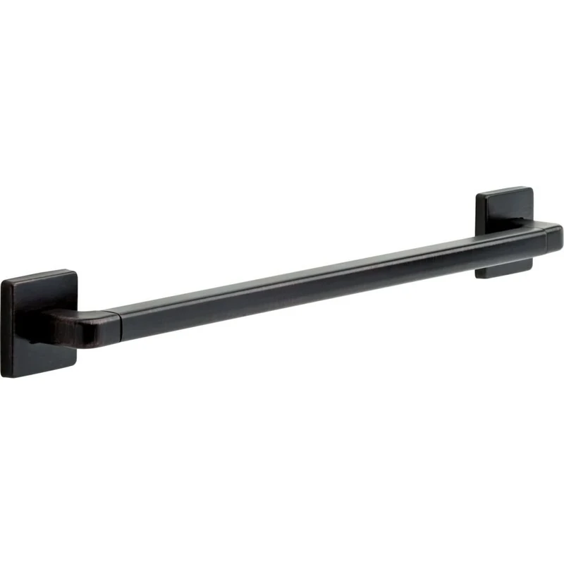 Delta 41924-RB Angular Modern 24-Inch Grab Bar with Concealed Mounting, Venetian Bronze