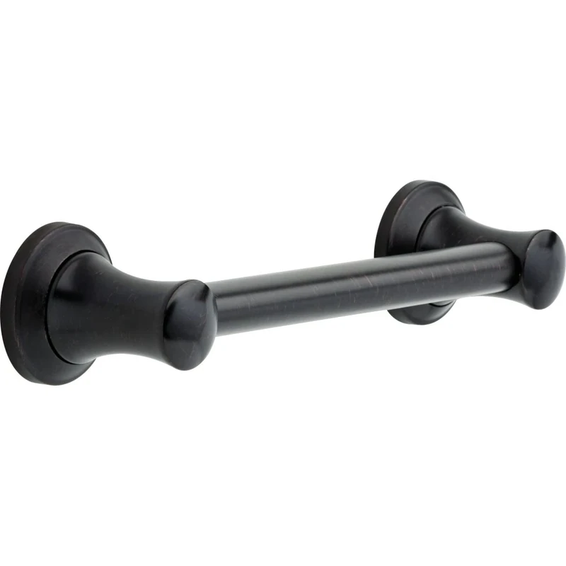Delta 41712-RB Transitional 12-Inch Grab Bar with Concealed Mounting, Venetian Bronze